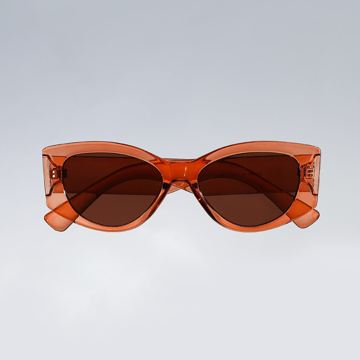 Wholesale PC Large Frame Tortoiseshell Cat Eye Sunglasses